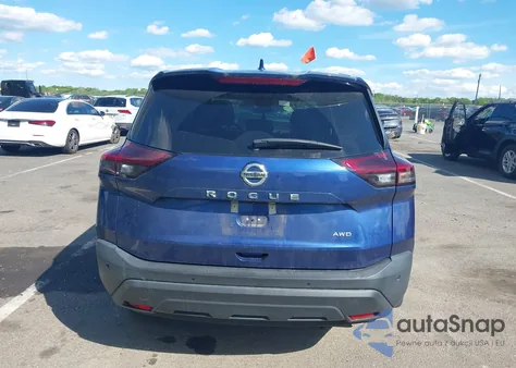 2021 Nissan Rogue S Intelligent Awd from USA, damaged, VIN 5N1AT3AB4MC755956